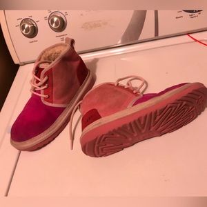 Authentic Ugg lace up boots size 4